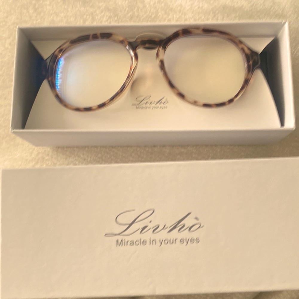 LIVHO LEOPARD BLUELIGHT GLASSES